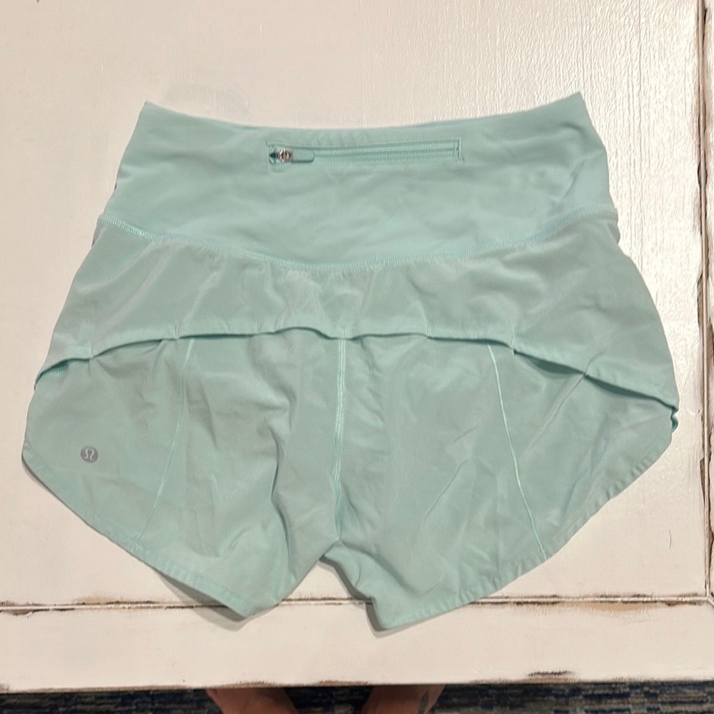 Lululemon Light Blue Athletic Shorts